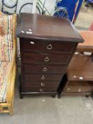 Stag Minstrel seven drawer pedestal chest