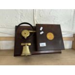 A Knight & Gibbins wall mounted service bell