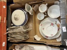 Quantity of assorted tea wares and others