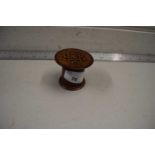 Marquetry inlaid nutmeg grater