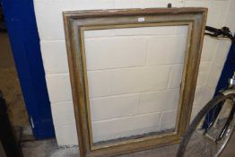A large picture frame, overall 112cm high