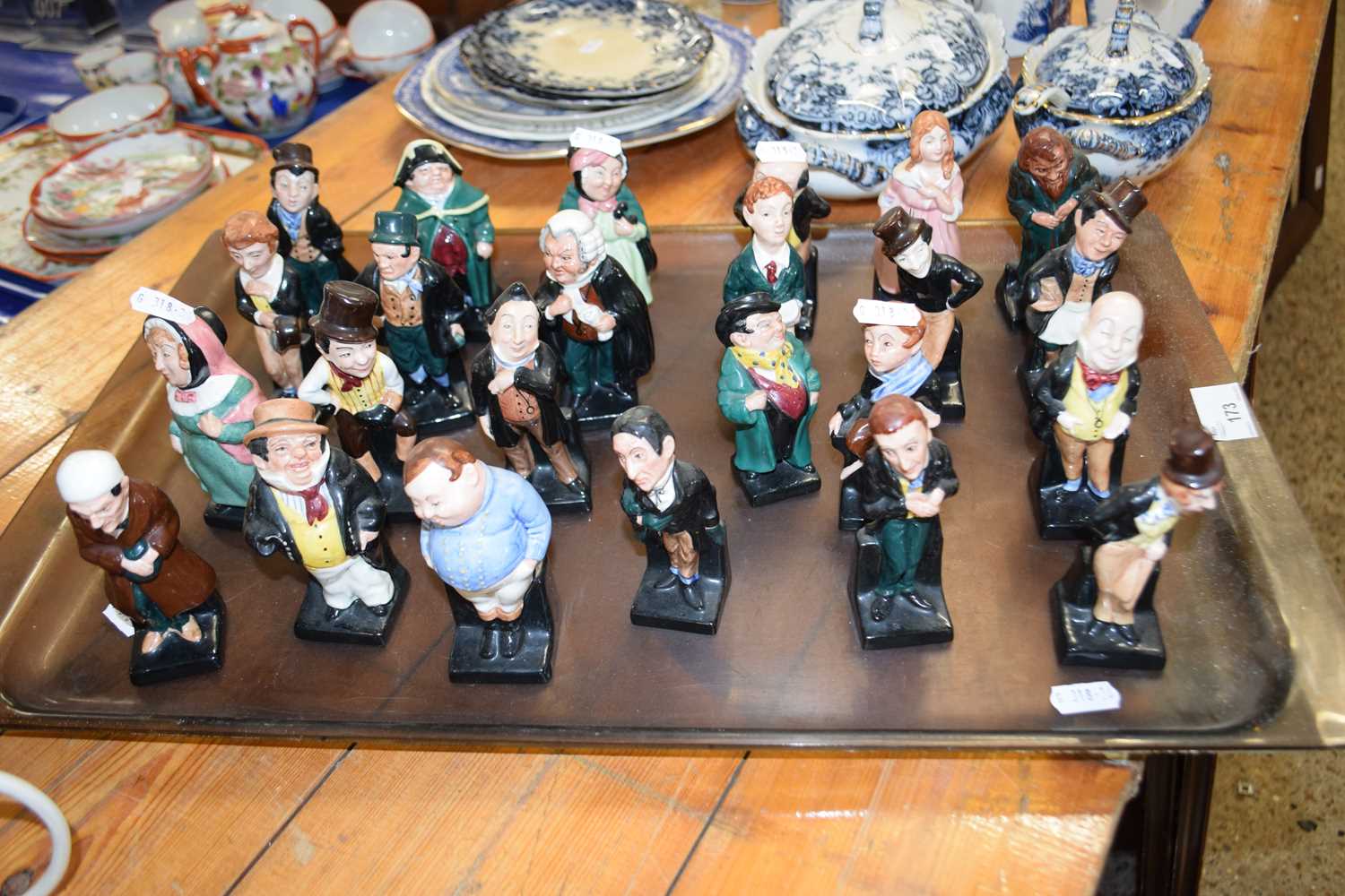 Twenty Four Royal Doulton Dickens figures