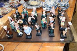 Twenty Four Royal Doulton Dickens figures