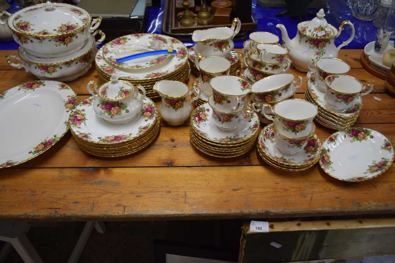 A quantity of Royal Albert Country Roses dinner and tea wares