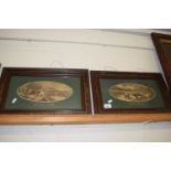 Pair of Scottish Scenes, framed and glazed