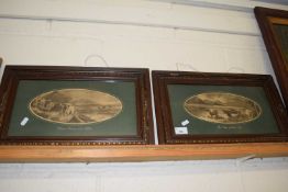 Pair of Scottish Scenes, framed and glazed