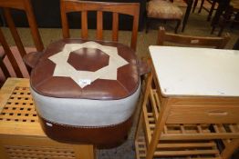 Upholstered foot stool