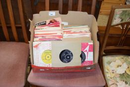 Box of various assorted singles