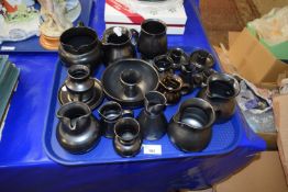 Quantity of stoneware items