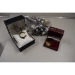 Large quantity of assorted wristwatches to include Citizen, Pulsar, Rotary and others