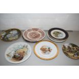 Quantity of assorted collectors plates