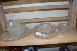 Quantity of glass ware, dishes, bowls etc