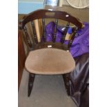 Bow back pub chair