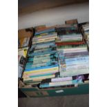 Box of books mainly paperback novels