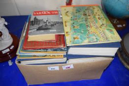 Box of books to include a set of children's encyclopaedias