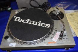 Technics XL-500 direct drive manual turntable