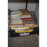Further box of books mainly paperback novels