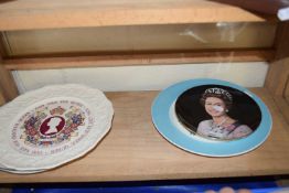 Quantity of ceramics including commemorative plate of Silver Jubilee of the late Queen Elizabeth