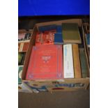 Box of books, some on opera Gilbert & Sullivan etc