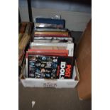 Further box of books, various titles including Picture Post Idols