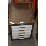 Metal filing cabinet