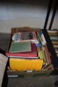 Further box of books, some historical and military, Sea Battles MI9 Escape and Evasion etc