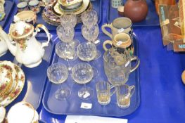 Mixed Lot: Various drinking glasses, tankards etc