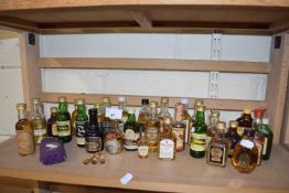 Collection of various miniature bottles of Malt Whisky to include Inchgower, Sheep Dip, Glen Turret,