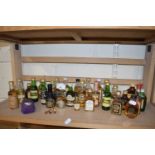 Collection of various miniature bottles of Malt Whisky to include Inchgower, Sheep Dip, Glen Turret,