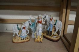 Mixed Lot: Early 20th Century figurines