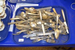 Tray of assorted cutlery