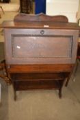 Stained pine drop leaf bureau