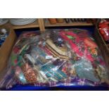 Large quantity of assorted fabric trimmings