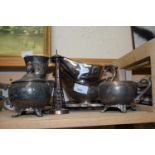 Mixed quantity of EPNS and other metal wares