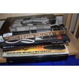 A collection of Frank Sinatra interest books