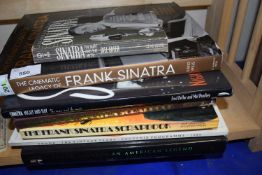 A collection of Frank Sinatra interest books