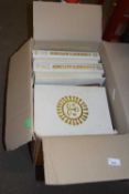 Box of Carre kitchen binders