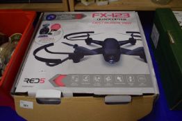 FX-123 Quad Copter Flying Drone, boxed