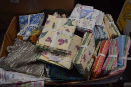 Large quantity of fabrics