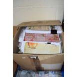 Quantity of assorted decoupage and crafting papers