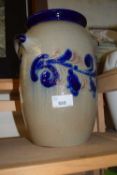 Goebel salt glazed vase, approx 29cm high