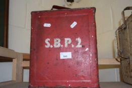 SM&BP Ltd red oil can