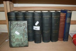 Books to include Beaconsfields Works and others