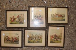 AFTER HENRY ALKEN, A COLLECTION OF HUNTING IDEA PRINTS