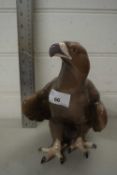 COPENHAGEN PORCELAIN MODEL OF AN EAGLE, MARKED 'B&G' TO BASE