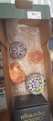 MIXED LOT OF PAPERWEIGHTS