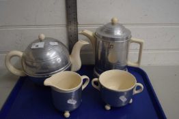 CONQUEROR RETRO FOUR-PIECE TEA SET