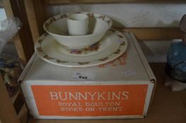 QUANTITY OF ROYAL DOULTON BUNNIKINS, WITH ORIGINAL BOX