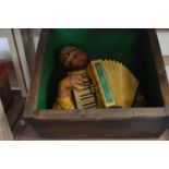 MODEL OF AN ACCORDION PLAYER