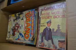 QUANTITY OF ASSORTED COMICS AND CHILDREN'S BOOKS
